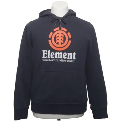 Huvtröja (Blå) från Element Bomull, Polyester