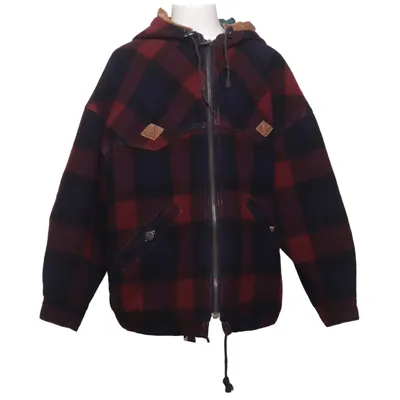 Anorak (Red, Blue, Black) from Wildlife Viscose, Wool