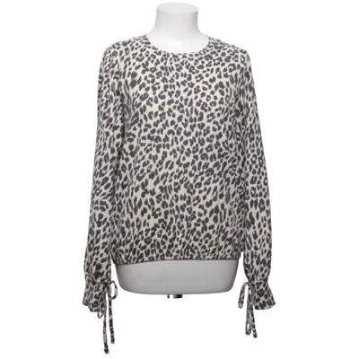 Blus (Beige, Svart, Flerfärgad) från Cotton Club Elastan, Återvunnen polyester