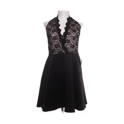 Halterneck dress (Pink, Black) from Oneness Elastane, Nylon, Polyester