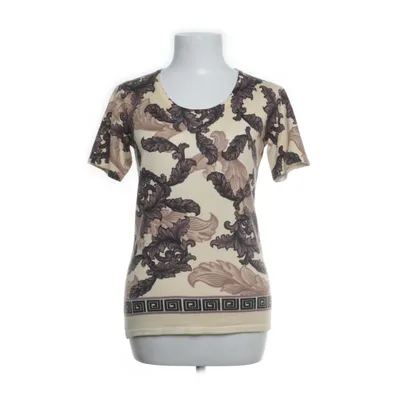 T-shirt (Beige, Brun, Flerfärgad) från Alfredo Pauly Kashmir, Polyamid, Viskos, Ull