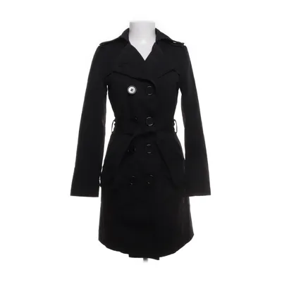 Trenchcoat (Sort) fra Clockhouse by C&A Polyester, Bomuld