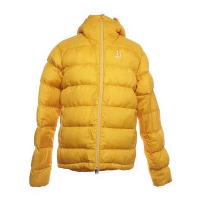 Donsjack (Geel) van Haglöfs Dons, Veer, Gerecycled polyester