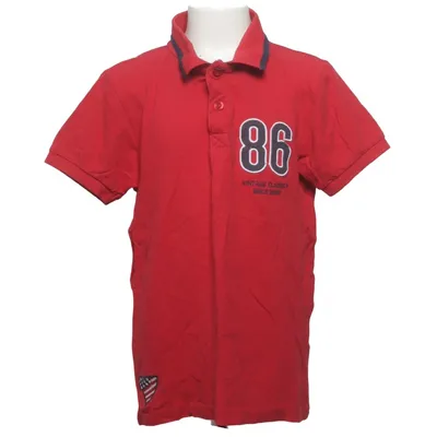 Polo (Rouge) de Red & Blue Coton