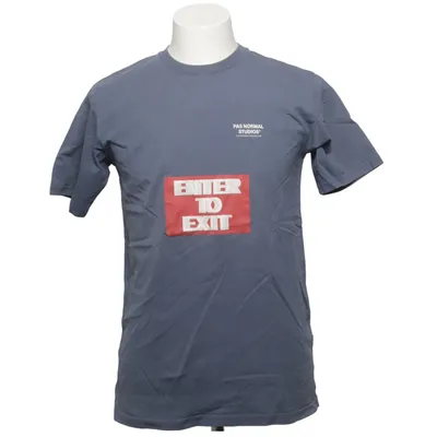 T-shirt (Bleu) de Pas Normal Studios Coton biologique