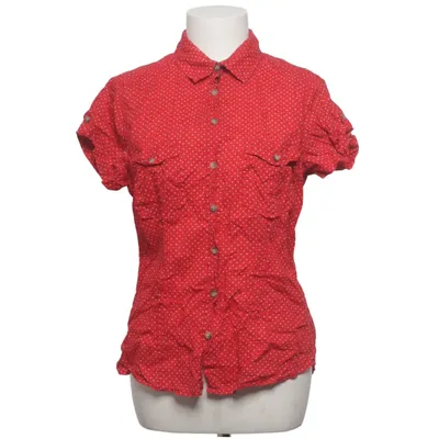 Kurzarmhemd (Rot, Weiß) von L.O.G.G by H&M Baumwolle