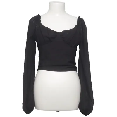 Crop top (Zwart) van Donna Romina x NA-KD Polyester