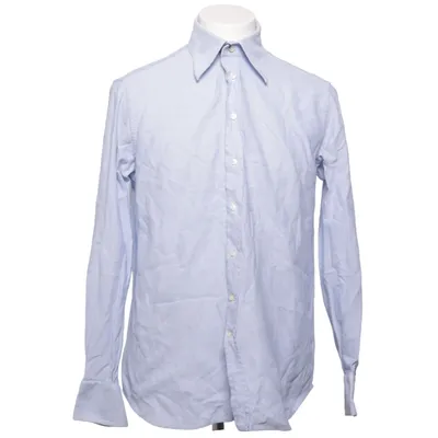 Shirt (Blauw) van Pier Paolo Rossi Katoen