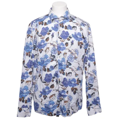 Shirt (Wit, Blauw, Bruin) van Wam Denim Katoen