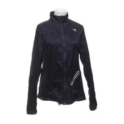 Træningsjakke (Sort) fra Diadora Elastan, Nylon, Polyester