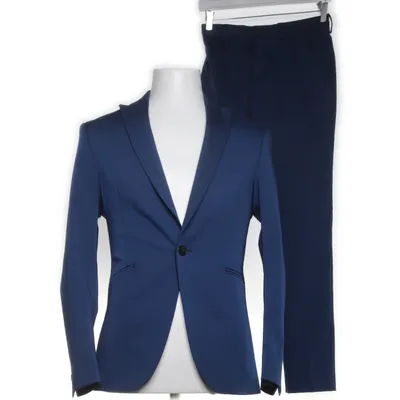 Kostym (Blå) från Zara Man Polyester, Viskos, Elastan