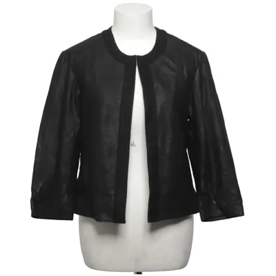 Læderjakke (MB7026) fra Margit Brandt Læder, Polyester
