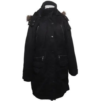 Parkas (Svart) från Juna Bomull, Polyamid, Polyester