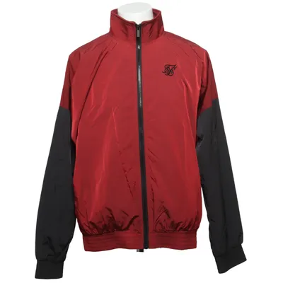 Träningsjacka (Röd, Svart) från SikSilk Polyamid, Polyester