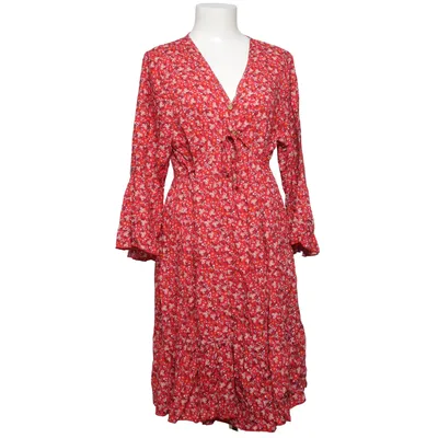 Robe longue (Rouge, Multicolore) de Leana Mode Coton