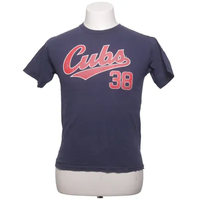 T-shirt (Blauw) van Majestic Katoen