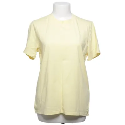 T-shirt (Geel) van Pieces Organisch katoen