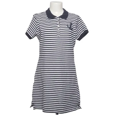 Polo dress (Blue, White) from Marine Scandinavian Sportswear Cotton, Elastane