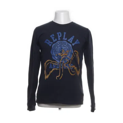 Långärmad t-shirt (Blå) från Replay & Sons Bomull