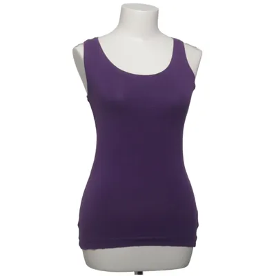 Tanktop  (Lilla) fra L.O.G.G by H&M Elastan, Økologisk bomuld