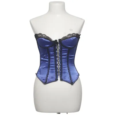 Corset (Bleu, Noir) de Coquette Polyester