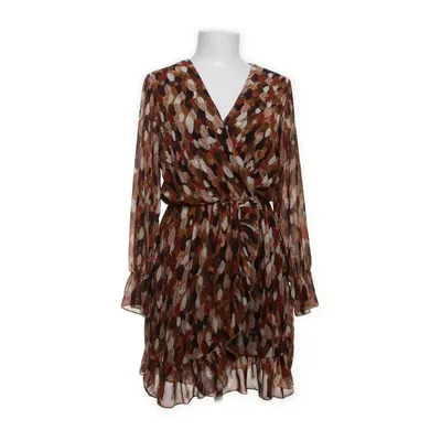 Wikkeljurk (Bruin, Meerkleurig) van Flamant Rose Viscose