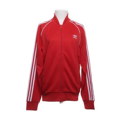 Träningsjacka (Röd) från Adidas Bomull, Återvunnen polyester