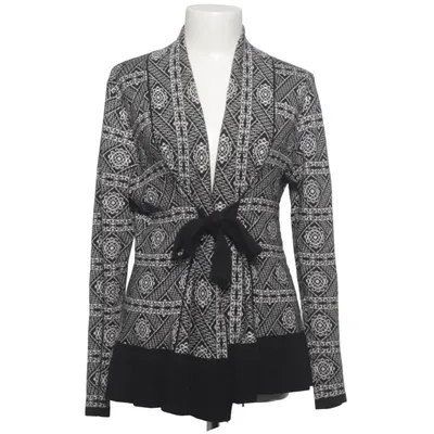 Wickeljacke (Schwarz, Weiß) von Isolde Acryl