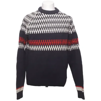 Strickpullover (Blau, Weiß, Rot) von Tommy Hilfiger Polyamid, Wolle
