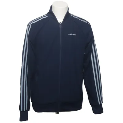 Veste de sport (Bleu) de Adidas Originals Coton, Polyester recyclé