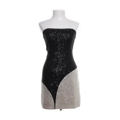Cocktail dress (Black, Beige) from Adoore Elastane, Polyester