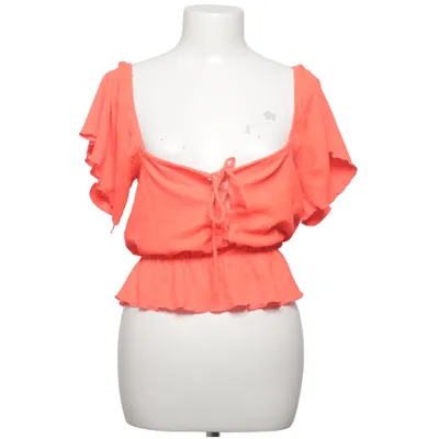 Crop top (Röd) från Gina Tricot Elastan, Polyester