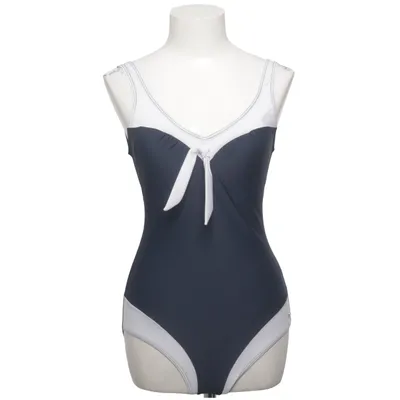 Maillot de bain une pièce (Bleu, Blanc) de Finnwear