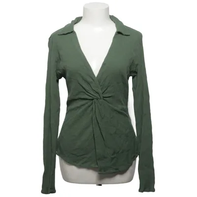 Blus (Grön) från Topshop Bomull, Linne, Viskos