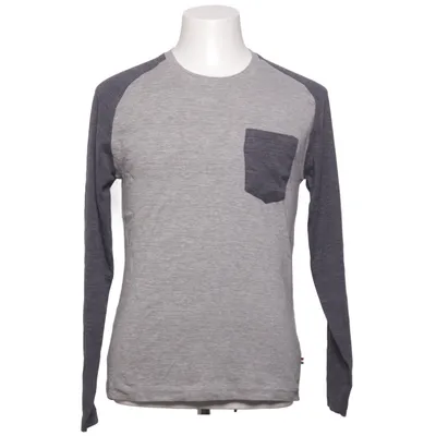 Baseball T-shirt (Gray, Blue) from Lindbergh Cotton