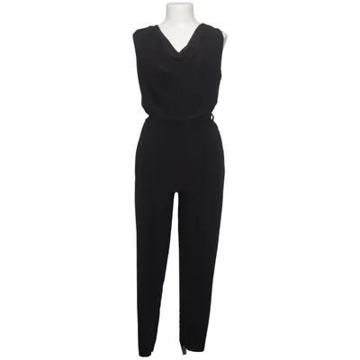 Jumpsuit (Zwart) van Moda Italia Elastaan, Polyester