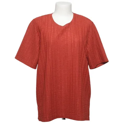 T-shirt (Orange) from Sol Design Acetate, Viscose