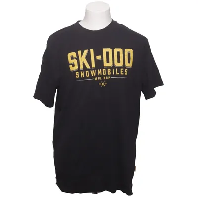 T-shirt (Noir, Jaune) de BRP Coton