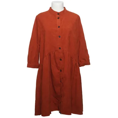 Shirt dress (Orange) from Kaffe Elastane, Polyamide, Polyester