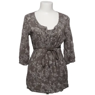 Blouse (Bruin, Wit) van Soya Katoen, Viscose