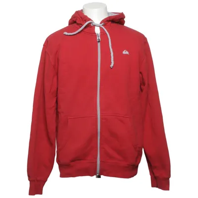 Capuchon sweater (Rood, Grijs) van Quiksilver Katoen, Polyester