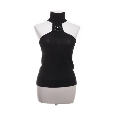 Halter neck top (Black, Silver) from Mango Suit