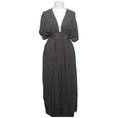 Maxikjole (Sort, Hvid) fra Bamboo Blonde Viscose
