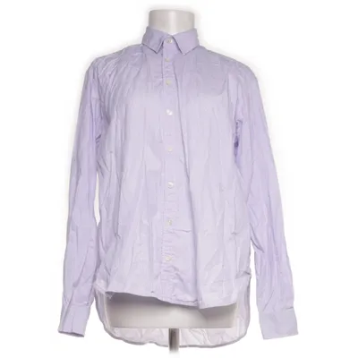 Skjorta (Vit, Lila) från Totême Ekologisk bomull, Lyocell