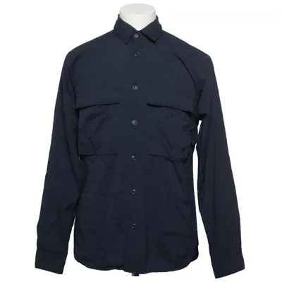 Oberhemd (Blau) von Samsøe & Samsøe Elasthan, Polyamid, Polyester, Viskose