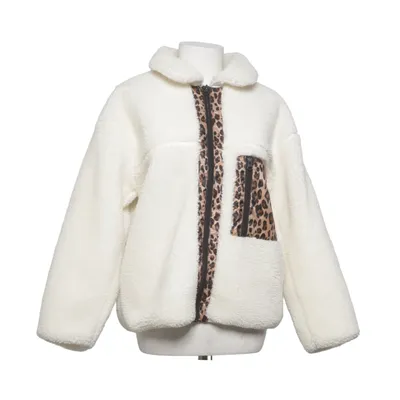 Veste polaire (Blanc, Marron, Noir) de Vincita