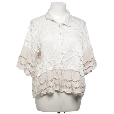 Blouse (Beige) from Antonello Serio Silk, Viscose