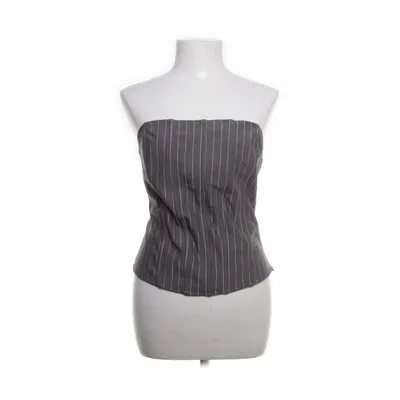 Tube top (Grijs, Wit) van ASOS Design Elastaan, Polyester, Viscose