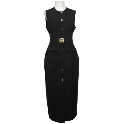 Klänning (Svart) från Zara Elastan, Polyester