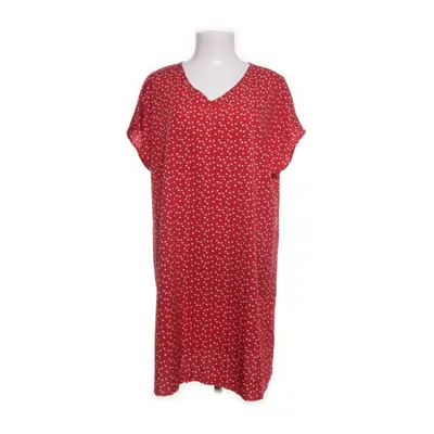 Dress (Red, Beige) from Emery Rose Elastane, Polyester